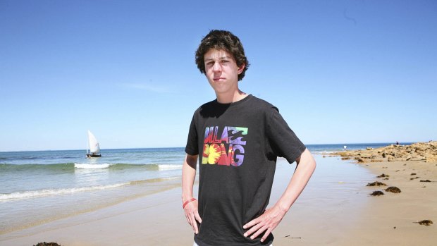 Lachlan Edwards helped rescue two people at Point Impossible.