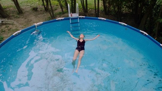 In at the deep end: Maika Monroe in <i>It Follows</i>.