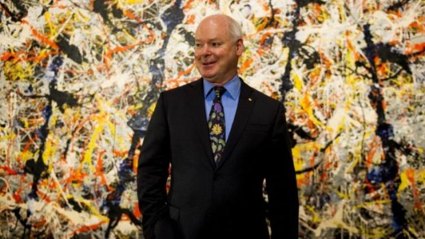 The newly-appointed director of the National Gallery of Australia, Dr Gerard Vaughan.