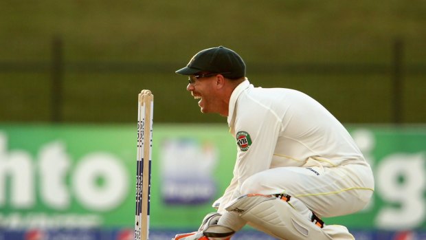 David Warner was forced to keep wicket during the Test series against Pakistan after Brad Haddin was injured.