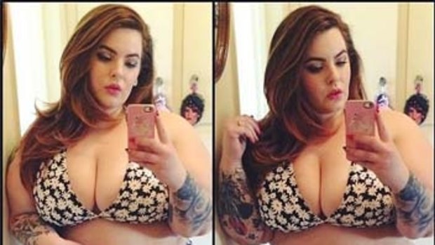 Tess Munster's #fatkini post on Instagram.