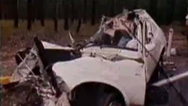 A screen shot of the  crash in 1980.