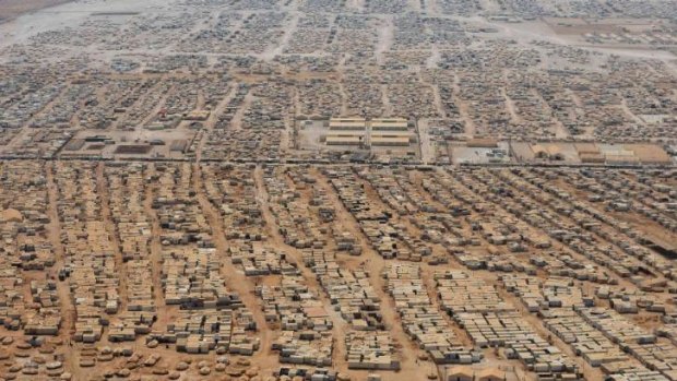 The sprawling camp is home to nearly 70,000 people.