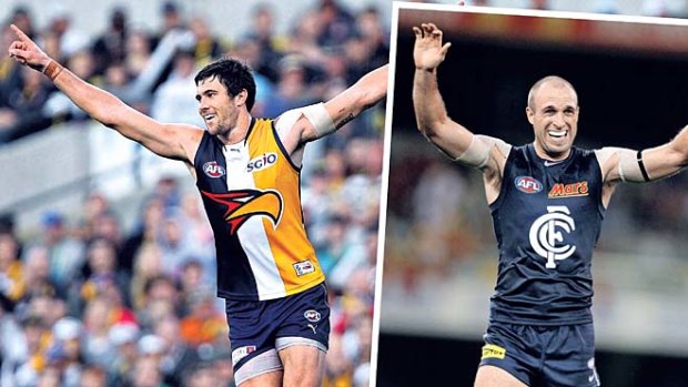 Josh Kennedy and Chris Judd... the trade might yet be remembered as the best win-win deal of all.