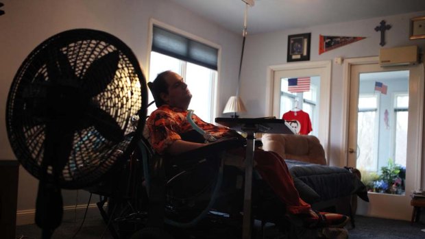 Dan Crews, 27, has been a quadriplegic since he was 3 years old.