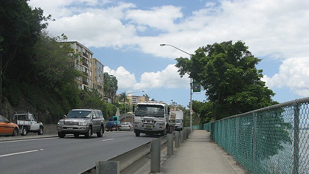 A proposed tunnel from Toowong to Buranda may be pushed back in favour of work to reduce congestion on Kingsford Smith Drive, above.