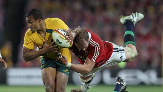 Missing: Wallabies and Reds halfback Will Genia won't face the Waratahs on Saturday.