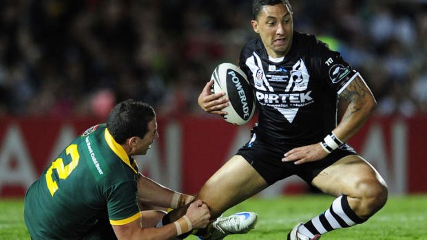 Experienced: Benji Marshall has played  27 tests for New Zealand.