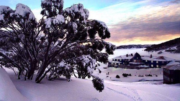 Boutique lodging ... Kosciuszko Chalet at Charlotte Pass, mid-season last year.