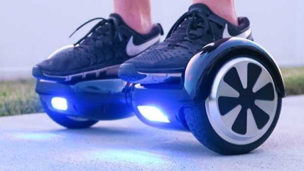 A 16-year-old was knocked out after falling off a 'hoverboard' he received for Christmas in Elenora Heights. 