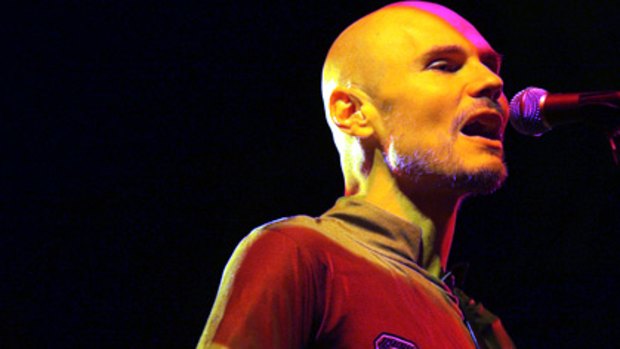 Polarising ... Smashing Pumpkins frontman Billy Corgan.