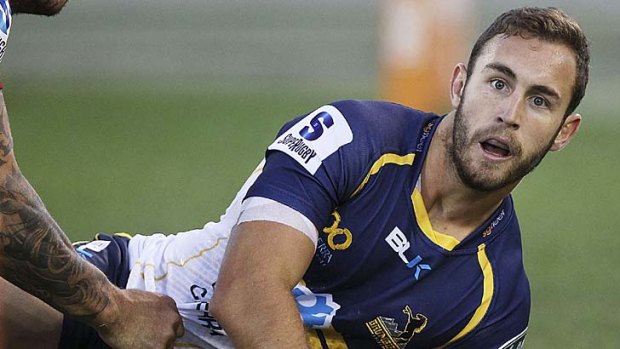 Sidelined: Nic White of the Brumbies.