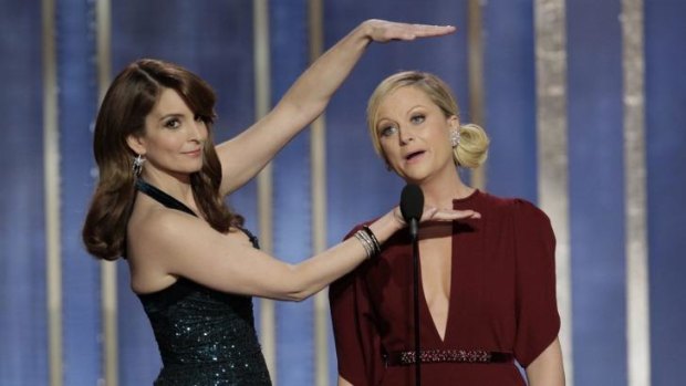Lucky last: Tina Fey and Amy Poehler will make this year's Golden Globes their final appearance.