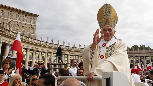 Setting the precedent ... Pope Benedict's resignation has lessened the expectation placed on future pontiffs.