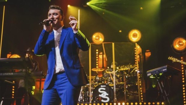 Balladeer: Sam Smith is inspired by '80s soul with its emphasis on precision and surface shine. 