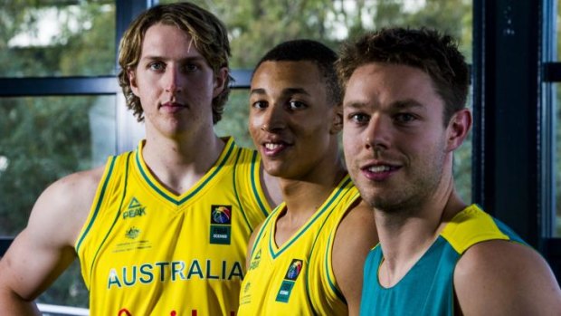 Cameron Bairstow, Dante Exum and Matthew Dellavedova are three of the four Boomers players who are signed with NBA clubs.
