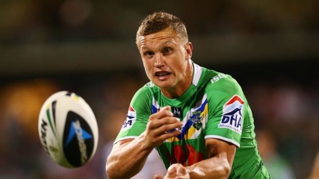 Versatile: Jack Wighton has played several positions for the Canberra Raiders in 2014.