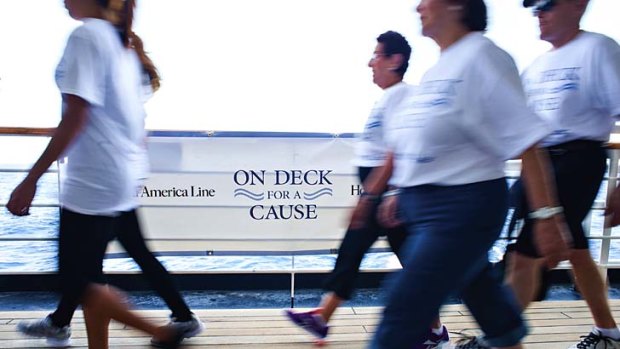 Charity walk: On Deck for a Cause.