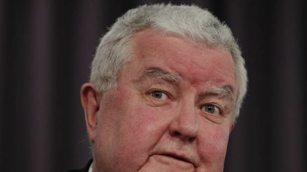 Professor Ian Chubb addresses the National Press Club of Australia in Canberra on Wednesday 23 May 2012.