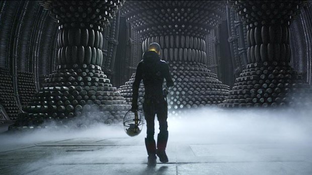 A scene from Ridley Scott's <i>Prometheus</i>.