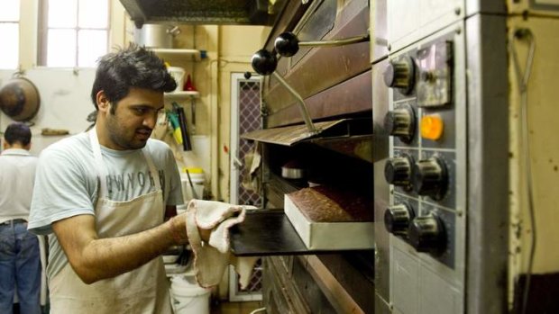 Minesh Parekh of the Croissant D'Or Patisserie.