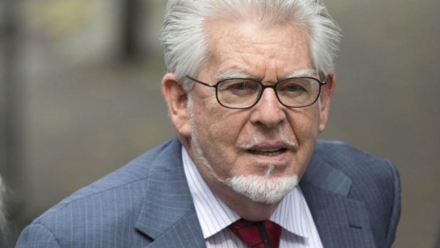 Guilty of sexual assault: Rolf Harris.