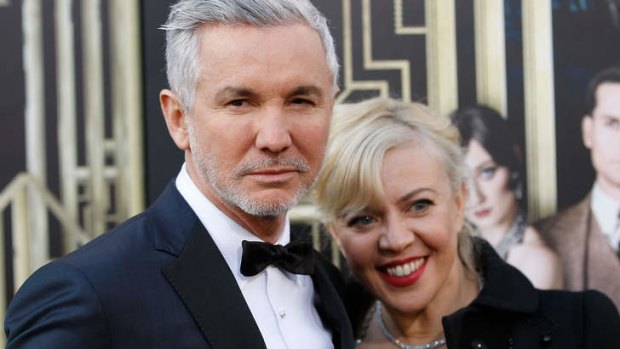 Baz Luhrmann and Catherine Martin attend 'The Great Gatsby' premiere in New York in May.