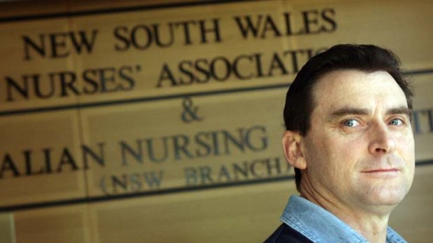 Brett Holmes &#8230; nurses' industrial action has helped improve patient care, he says.