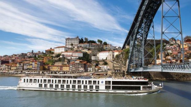 APT's AmaVida passes through Porto, the second biggest city in Portugal, on a Douro River cruise.