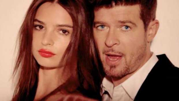 Almost half of Robin Thicke's Blurred lines profits will go to Marvin Gaye.