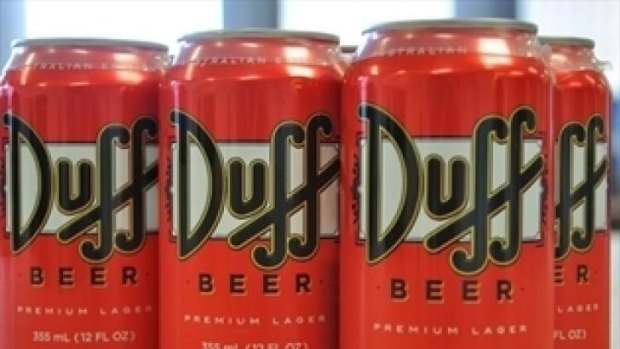 The soon-to-be-gone Duff Beer: An advertising standards body ruled the campaign was marketing alcohol to children and young adults.