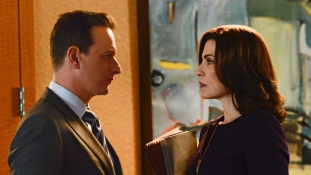 Deadly twist: Josh Charles  was dispatched in The Good Wife.   