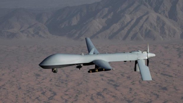 A US Air Force MQ-1 Predator. Australia "should consider" acquiring attack drones for use in "in extreme cases".