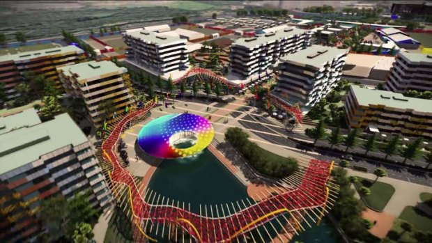 Artist impressions of the Commonwealth Games Village on the Gold Coast
