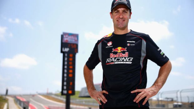 Driven: Whincup in Austin, Texas.