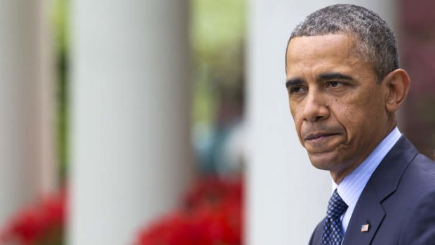 Anger: President Barack Obama at a news conference following the Senate vote.