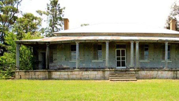Bygone era . . . the main Wambo homestead near Singleton is an example of the Victorian Regency style and is due for an upgrade, but a coal company is challenging its heritage listing.