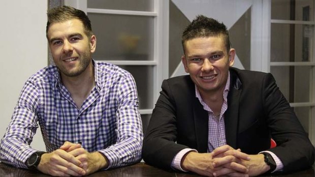 Brisbane SEO entepreneurs Nic Blair and Michael Bell