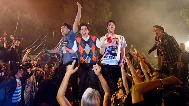 Most downloaded movie ... a scene from Project X.