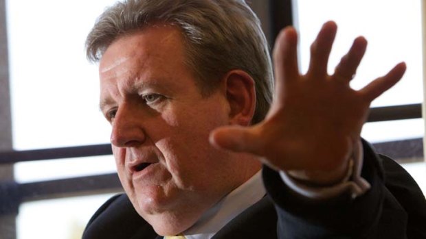 "I absolutely would expect there to be a start to work on light rail before the election" ... Barry O'Farrell.
