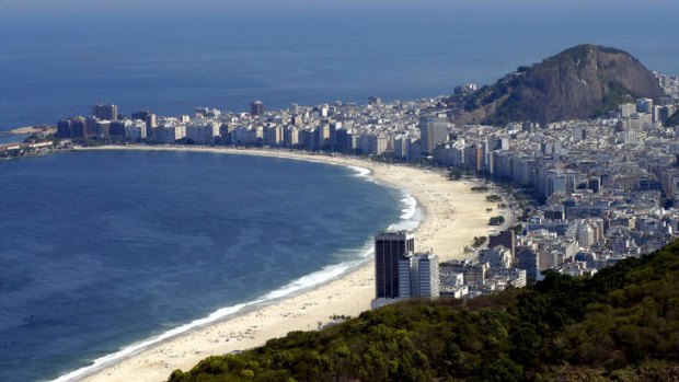 Music and passion are always the fashion … Rio de Janeiro's famous Copacabana Beach.