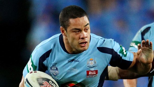 Jarryd Hayne ... the most likely replacement for centre Will Hopoate.