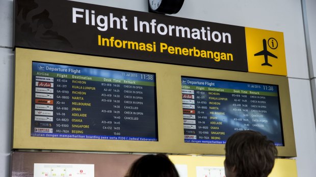 Ngurah Rai International Airport in Bali.