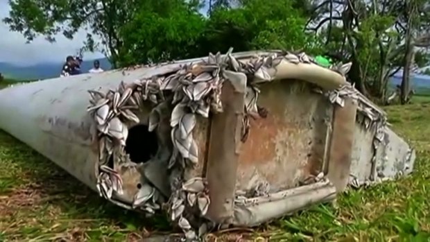 The first confirmed MH370 debris was found on Reunion island in July.