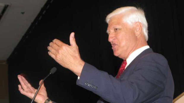 Bob Katter: Believes in supporting the ethanol industry - and wind farms - but not climate change theory.