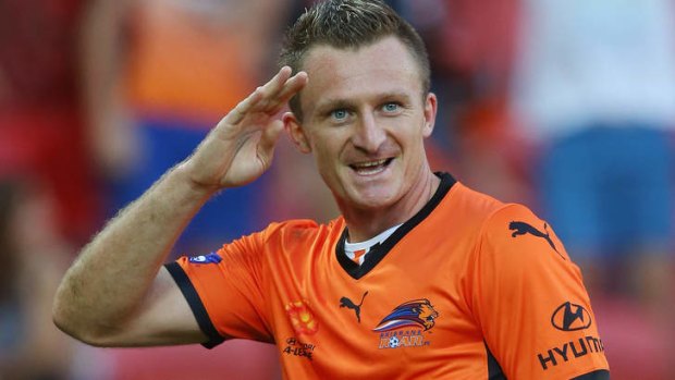 So long Berisha ... the Roar striker is leaving Brisbane.