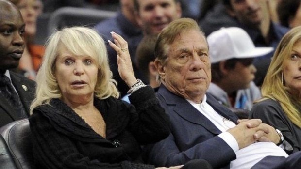 Shelly and Donald Sterling in 2010