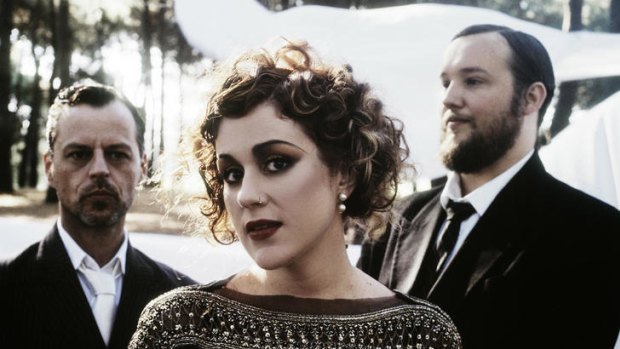 Jazz singer Katie Noonan (pictured with band members of Elixir) will receive $80,000 a year for two years from the Sidney Myer Fund.