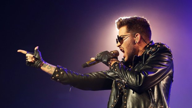 Adam Lambert, seen here performing with Queen in Australia in 2014, will tour Singapore.