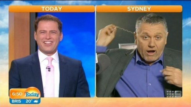 It's personal ... Ray Hadley storms out of <i>Today</i> interview.